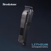 Brookstone - Metallic Cordless T-Blade Hair Clipper, Precision Cutting with