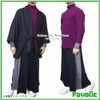 Favolic Hakama Pants, Kimono Style, Wide Pants, Japanese Design, Bi-Color,