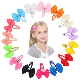 FOMIYES 12pcs Colorful Bowknot Hair Clips for Girls Hair Accessories for Ponytails and Bangs Adorable Design for Toddlers and Boy Girl for Daily Outfits