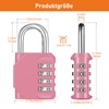 NAGE Lock with Combination Code, Padlock with Combination Code, Combination
