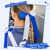 CEELGON CEELGON 20 PCS College Style Cheer Bows Collegiate Long