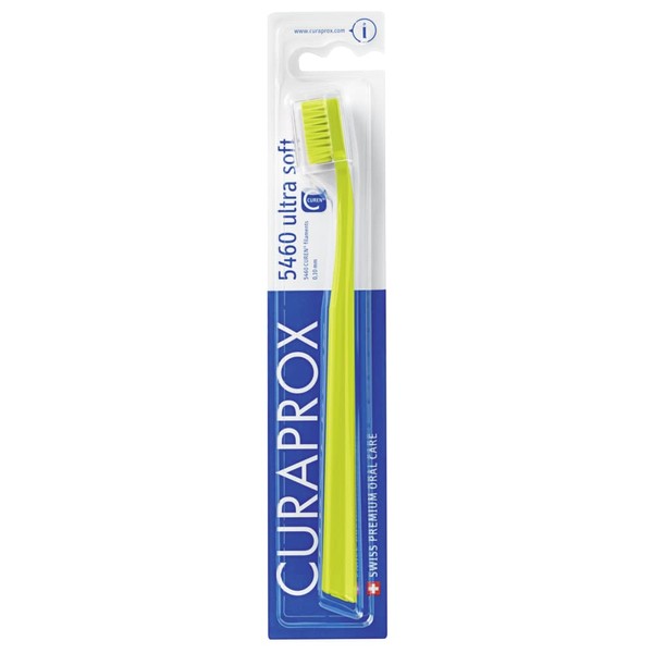 Claprox CS5460 Toothbrush, Handle Color, Green [Blister Pack]