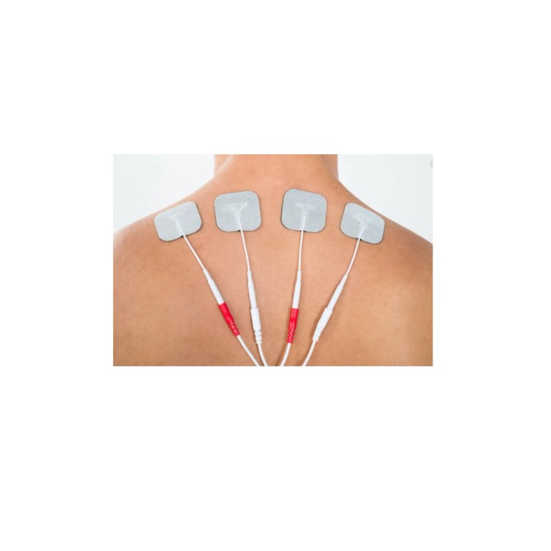 PREMU 12ps WHITE CLOTH ELECTRODE 1.5" x 1.5" for Twin