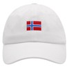 JPAK Norway Flag Premium Dad Hat Embroidered Cotton Baseball Cap