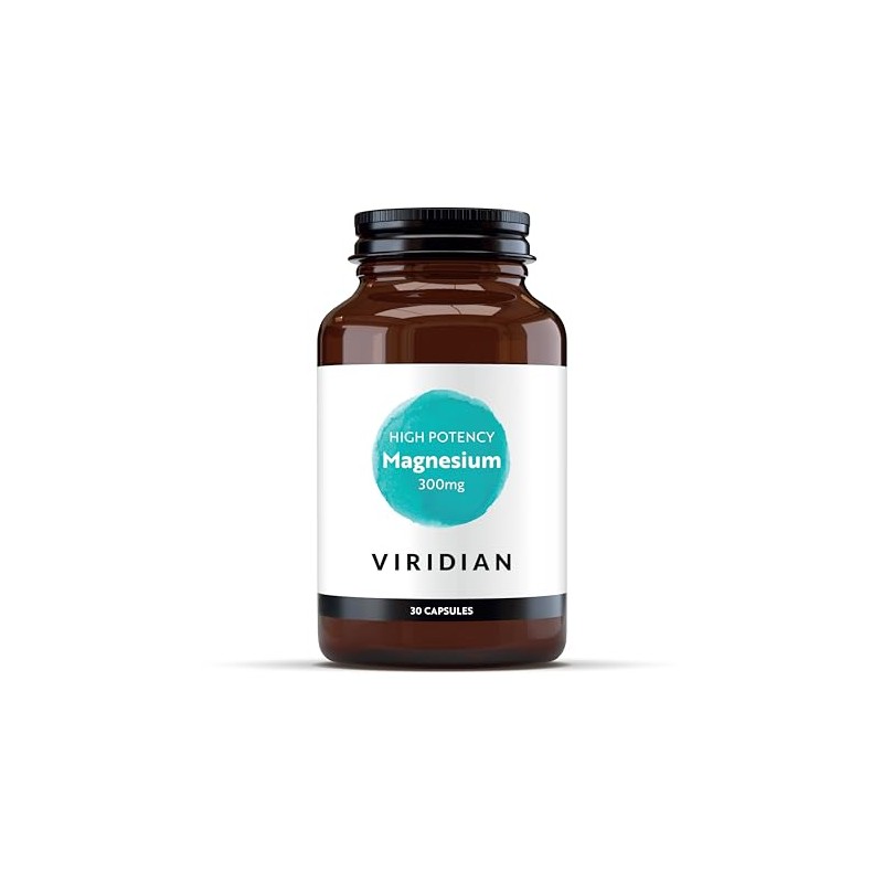 Viridian - High Potency Magnesium 300mg 30 Capsules | Vegan