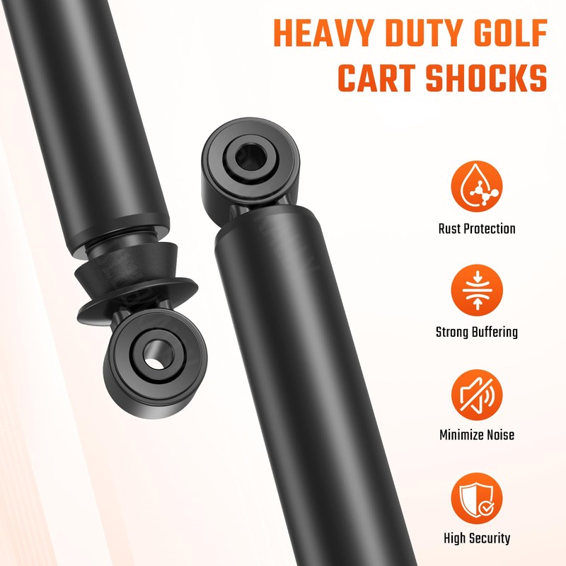 CLUBRALLY Golf Cart Rear Shock Absorbers, RXV Rear Shocks for