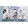 Uwenkjie Lumbar support pillow,back pillow for bed， relieves lower back