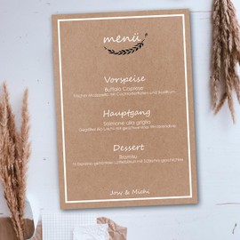 50x Vintage Kraft Paper in Pink - DIN A4 21 x 29.7 cm - 210 x 297 mm - 240 g/m² natural recycled paper, ecological craft cardboard single card - UmWelt by GUSTAV NEUSER