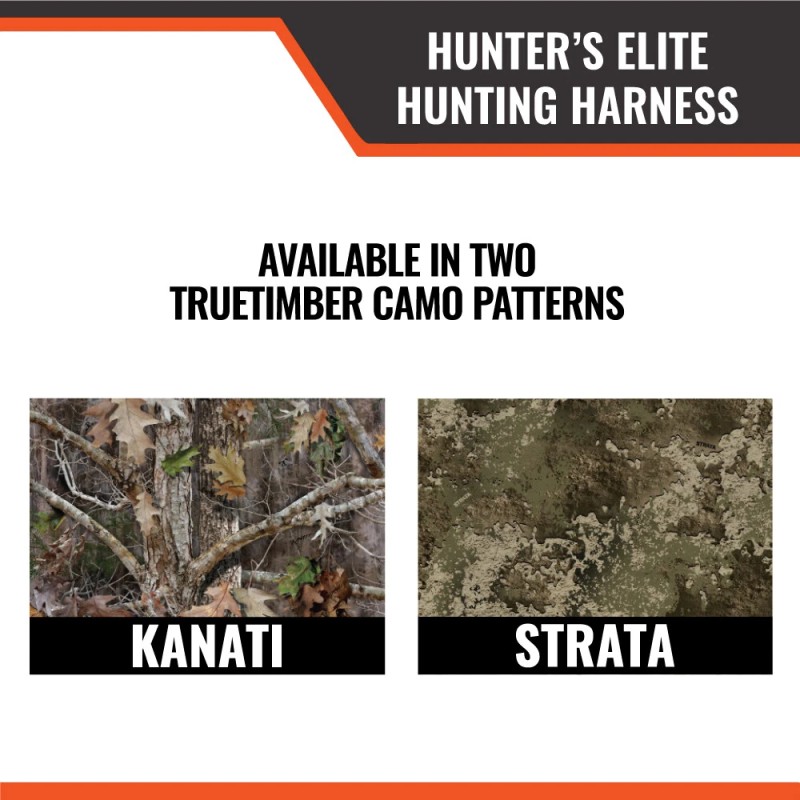 Malta Dynamics Hunter's Elite Hunting Harness - L-XL, TrueTimber Kanati