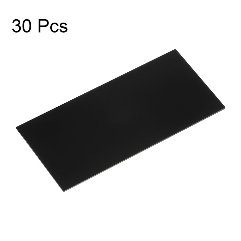QUARKZMAN Pack of 30 Welding Glass 2 x 4.25 Inch