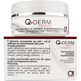 Q1 Q-Derm Intensive Anti-Wrinkle Cream for Women with Refreshing and Moisturising Effect, Regenerates and Repairs Skin | Ideal Cream for Surgery Scars 40 ml