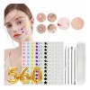 560pzs Mascarillas Estrella Para El Acne Espinillas Granos