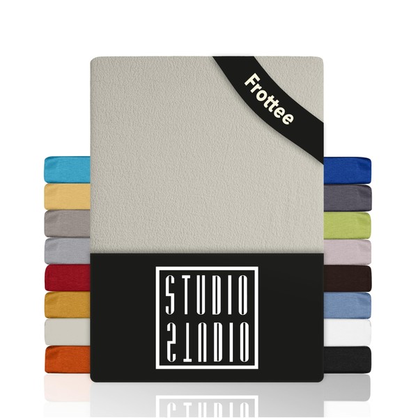 STUDIO Basic Terry Fitted Sheet 200 x 200 cm -