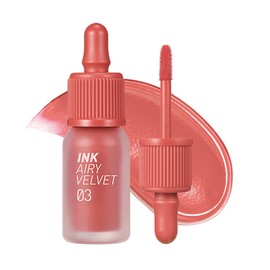 Peripera Ink Airy Velvet 0.14 Ounce 03 Cartoon Coral (NEW)