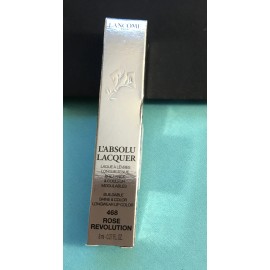 Lancôme Lancome L'absolu Lacquer Longwear Lip Gloss  0.27oz/8ml  468 rose reveolution