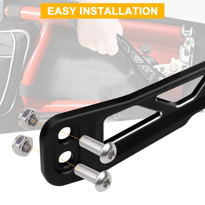 BESTAOO X3 Door Handle Latches Compatible with 2017-2023 Can-Am Maverick