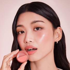 TONYMOLY Cheek Tone Lip And Cheek Duo Balm - [mari edition] 14 cat's lavend