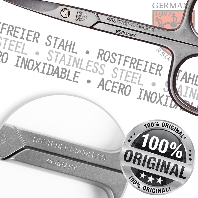 3 Swords Germany | Straight Cuticle Scissors, Dead Skin Scissors,