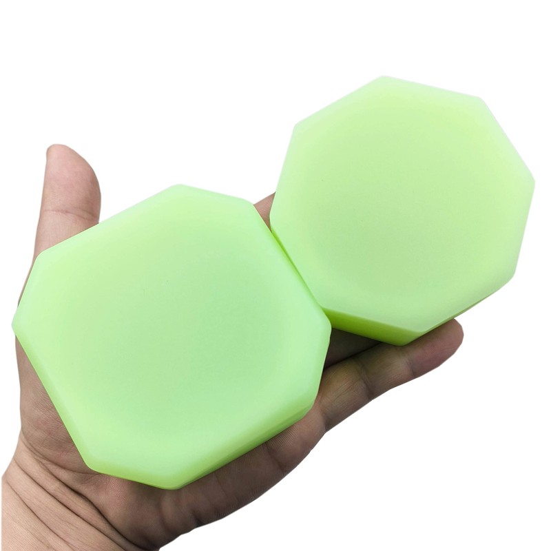 KUVIS 223ML Large Silicone Wax Container Non-stick Concentrate Jars (Glow