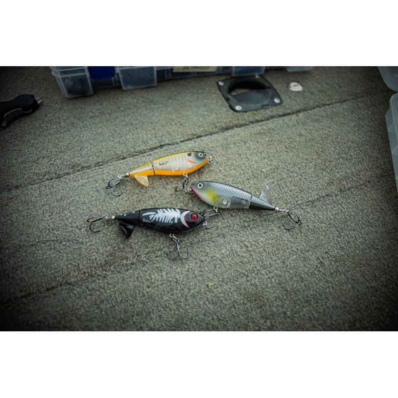 Heddon Spin'N Image - Black Shiner - 3.5"