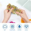 Skin Picking Fidget Toys,Silicone Picking Fidget Pad with Plastic Transparent