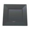 zappy 6.5" Square Black Plates 120