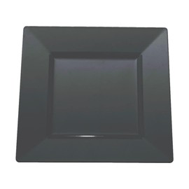 zappy 6.5" Square Black Plates 120