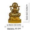 Salvus App SOLUTIONS Laxmi Kuber Idol/Lakshmi Kuber Statue/Murti 100% Small