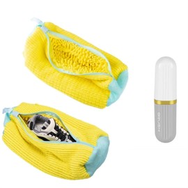 Shoe washing Machine Bag - Shoe Cleaning Bag - Shoe Washing Bag - Shoe Bag for Washing Machine - Sneaker Cleaner Bag - Laundry Shoe Bag (2 unit)