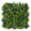 ULAND Artificial Topiary Hedges Panels, Plastic Faux Shrubs Fence Mat,