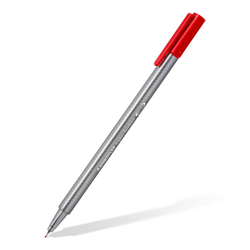 STAEDTLER 334 Triplus Fineliner Superfine Tip 0.3mm - Pack of