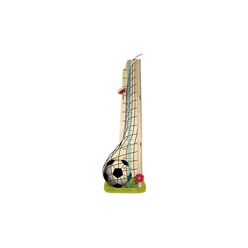 Hess Wooden Soccer Yardstick Baby Toy, Multi-Color