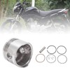 Raguso Motorcycle Piston Kit 15mm Pin Metal Alloy Piston Gasket