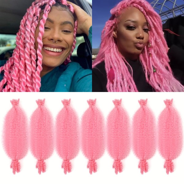 7 Packs Marley Twist Braiding Hair 8 inch Pre-Separated Springy