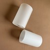 Frosted Glass Lamp Shade, 2 pack, Pendant Light Shade Cylinder