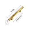Ravinte 40 Pack 6 inch Cabinet Pulls Brushed Brass Stainless