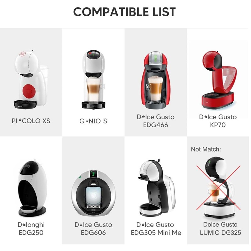 Reusable Coffee Pods Coffee Capsule Converter Refillable Coffee Capsule Adapter