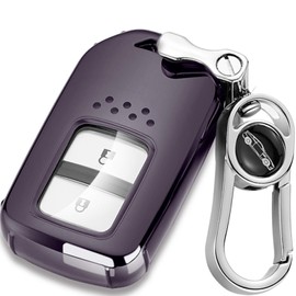 MDee Smart Key Case for Honda, Honda 4/5/6 Button Keyless Entry Honda 2015 - Upcivic Accord Fit Pilot CR-V Odyssey, Uses Premium TPU Material, Shockproof, Scratch-Resistant, Waterproof, Fashionable