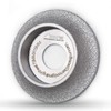 SHDIATOOL 3 Inch Profile Hand Diamond Wheel Height 15mm Demi-bullnose