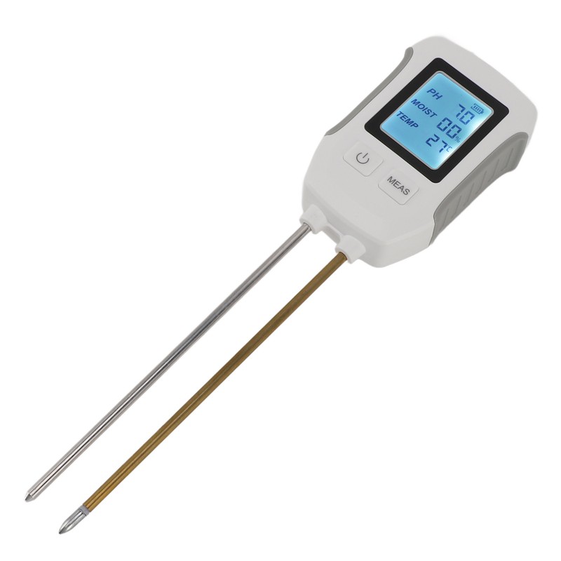 Soil Moisture Tester with Dual Probe Digital Display High Accuracy