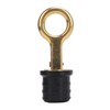 Snap Handle Drain Plug Rubber Brass Twist Design Long Lasting