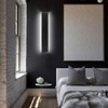 Ralbay Modern Black Bathroom Vanity Light 32.6inch Vanity Light for