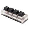 Generic USB Mini Keypad, Customized Knobs Red Switch Macro Keyboard,