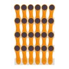 24 Clothes Pegs Laundry Clips with Stainless Steel Compression Springs