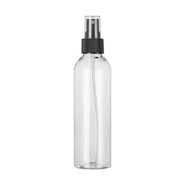 Transparent Small Spray Bottle for Cleaning Solutions, Essential Oils and Liquid Reusable Portable Clear Fine Mist Plastic Bottles Lab Bottles and Jars