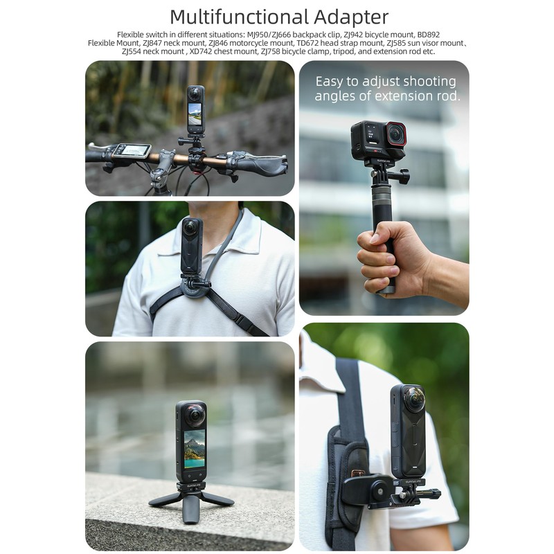 for Insta360 X4 Air/X5/Ace Pro 2/Ace Pro/Ace Magnetic Mount Quick