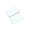 Home Advantage Double Sided Quadrille Grid Index Cards, Graph Ruled