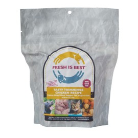 Fresh Is Best - Tasty Trimmings Freeze Dried Raw Meal Topper for Dogs & Cats - Chicken, 6 Ounces