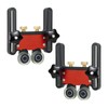 2Pcs Updated Bearing Roller Featherboards Feather Boards for Table Saw