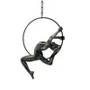 Haute Collage 1x Antique Silver Female Gymnast Acrobat on a